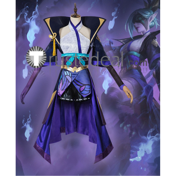 League of Legends LOL Spirit Blossom Vayne Cosplay Costume