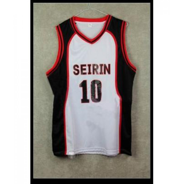 Kurokos Basketball Seirin Kagami Taiga White Uniform Cosplay Costume