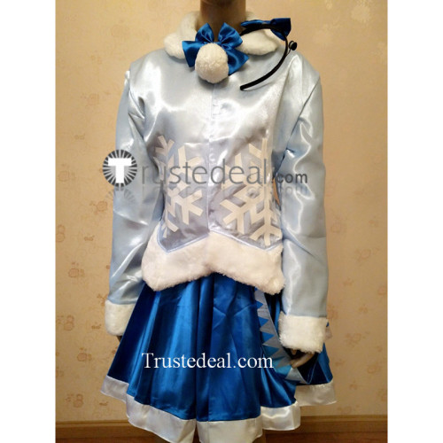 Vocaloid Hatsune 2012 Snow Miku Winter Cosplay Costume