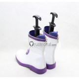 Hyperdimension Neptunia Nepgear White Cosplay Shoes Boots