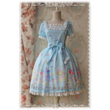 Infanta Sweet Printed Lolita OP Dress