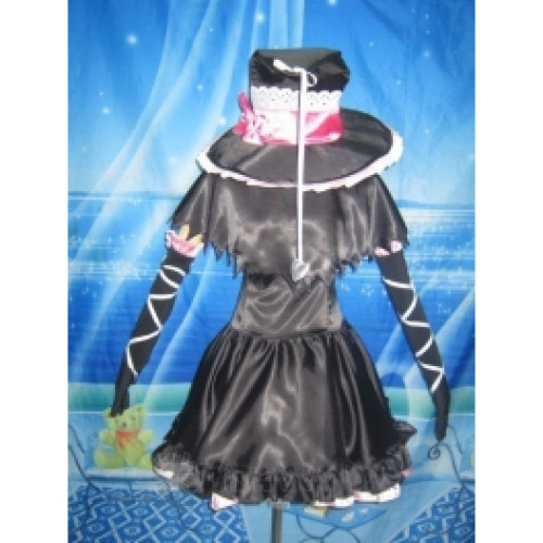 Thick Satin Shining Hearts Melty Cosplay Costume