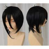 Psycho-Pass Ginoza Nobuchika Black Cosplay Wig