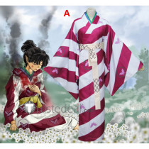 Inuyasha Kagura Kimono Cosplay Costumes