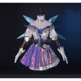 League of Legends LOL Starry-Eyed Songstress All Out Seraphine Cosplay Costumes
