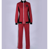 Touken Ranbu Online Horikawa Kunihiro Red Suit Cosplay Costume 1