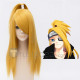Gintama Kijima Matako and Naruto Deidara Gold Blond Cosplay Wig