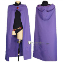 Teen Titans Raven Purple Cosplay Costume 2