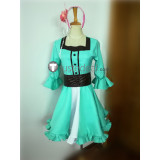 DamexPrince DamePri Princess of Inaco Heroine Ani Inaco Pink Green Cosplay Costume