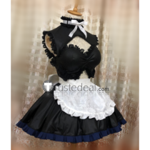 Fate Grand Order FGO Shielder Mashu Kyrielight Matthew Mash White Black Maid Cosplay Costume