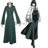 One Punch Man Fubuki Black Green Cosplay Costumes