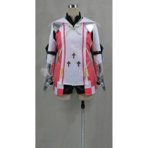 Tales Of Zestiria Alisha Diphda White Pink Cosplay Costume