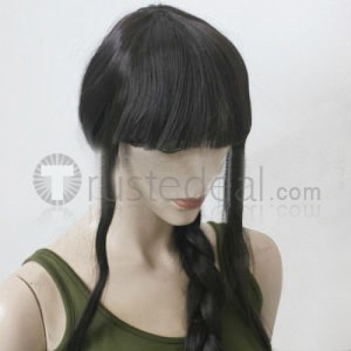 Bleach Kurotsuchi Nemu Purple Black Cosplay Wigs