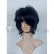 Zero no Tsukaima/The Familiar of Zero Hiraga Saito Dark Blue Cosplay Wig