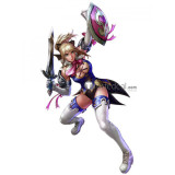 Soul Calibur Cassandra White Brown Cosplay Boots Shoes