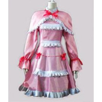 Another Misaki Fujioka Pink Cosplay Dress