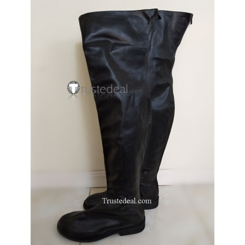 Thigh High Black Cosplay Shoes Boots