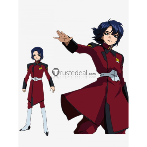 Mobile Suit Gundam SEED Athrun Zala Red Military Uniform Cosplay Costume