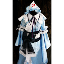 Touhou Imperishable Night Yuyuko Saigyouji Cosplay Costume