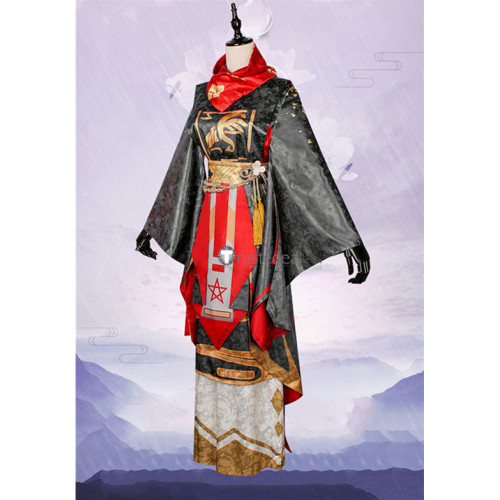 Onmyoji Abe no Seimei QingMing Kimono Cosplay Costume