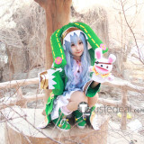 Date A Live Spirit Girl Yoshino Green and White Cosplay Costume