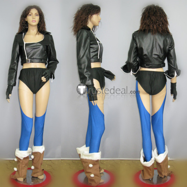 The King Of Fighters Angel Black Cosplay Costume