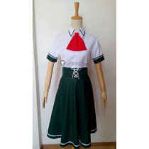 Mahou Shoujo Magical Girl Lyrical Nanoha Einhard Stratos White Green Cosplay Costume