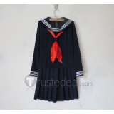 Toradora Taiga Aisaka Black Blue Seifuku Sailor Dress Cosplay Costume