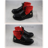 Boku no Hero Academia Deku Izuku Midoriya Black Red Cosplay Shoes Boots