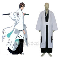 Bleach 5th Division Captain Aizen Sousuke Cosplay Costume
