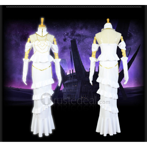 Overlord Albedo White Cosplay Costume
