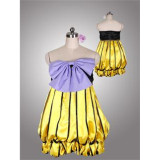Vocaloid Kagamine Rin Yellow Dress Cosplay Costume