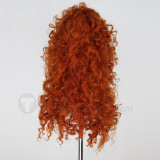 Brave Disney Princess Merida Brown Orange Cosplay Wig