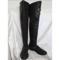 Final Fantasy 7 Sephiroth Black Cosplay Boots Shoes