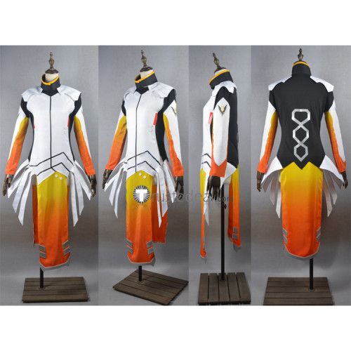 Overwatch Mercy Angela Ziegler Original Cosplay Costume