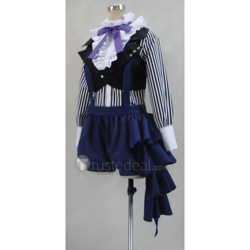 Black Butler Kuroshitsuji Book of Circus Ciel Smile Cosplay Costume