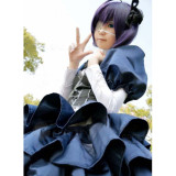 Chuunibyou Demo Koi Ga Shitai Rikka Takanashi Blue Lolita Dress Cosplay Costume