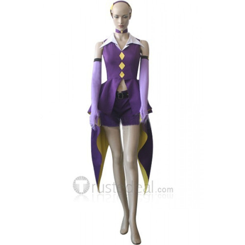 Shugo Chara Utau Hoshina Dark Jewel Cosplay Costume