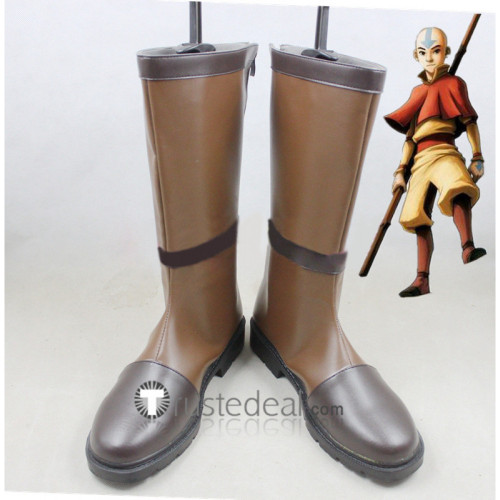 Avatar: The Last Airbender Aang Cosplay Boots Shoes