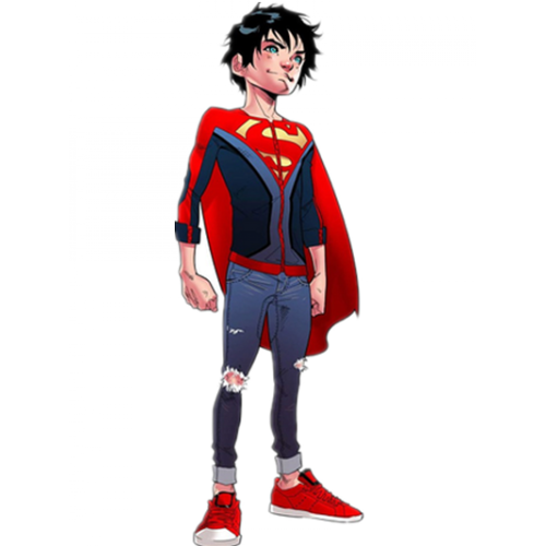 Superman Jonathan Samuel Kent Jon Kent Blue Red Cosplay Costume