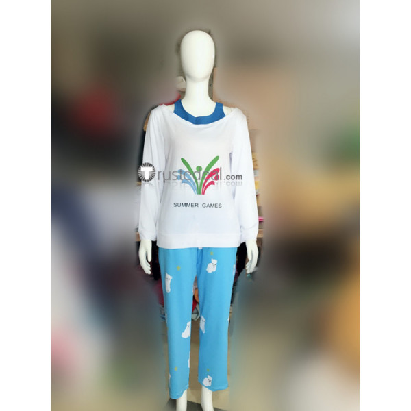 Overwatch Mei Pajamei Pajamas Cosplay Costume