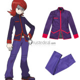 Pokemon Pocket Monsters Special Silver Purple Cosplay Costume