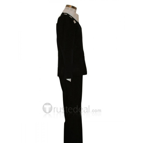 Soul Eater Death the Kid Black Cosplay Costume