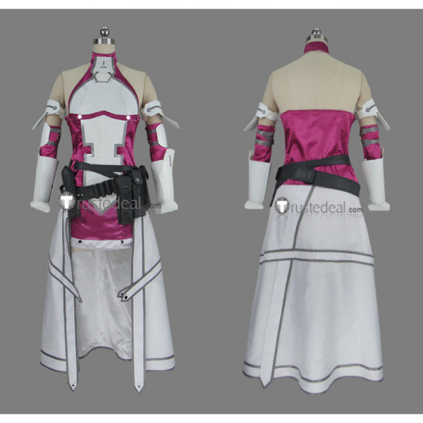 Sword Art Online Alicization GGO Yuuki Asuna Cosplay Costume