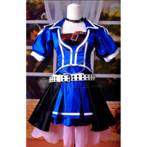 Vocaloid Meiko Blue Crystal Project DIVA Future Tone Cosplay Costume