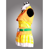 Vocaloid GUMI Yellow And Orange Cosplay Costume