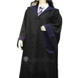Harry Potter Ravenclaw Cosplay Necktie and Shirt and Overcoat and Knitwear Set
