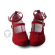 Red Velvet Lolita Shoes