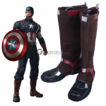 Captain America Civil War Cosplay Boots Shoes