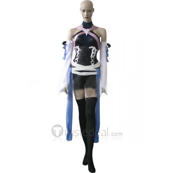 Kingdom Hearts Birth By Sleep Aqua Cosplay Costume